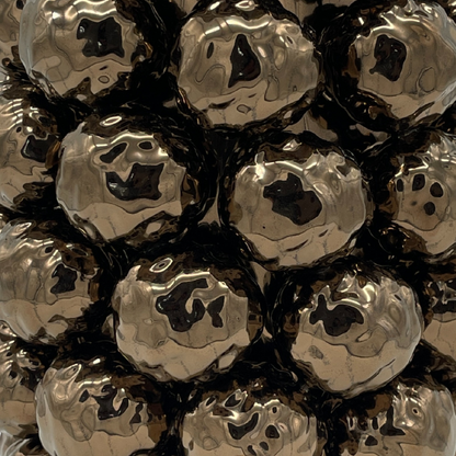 Golden Sphere Art Vase S