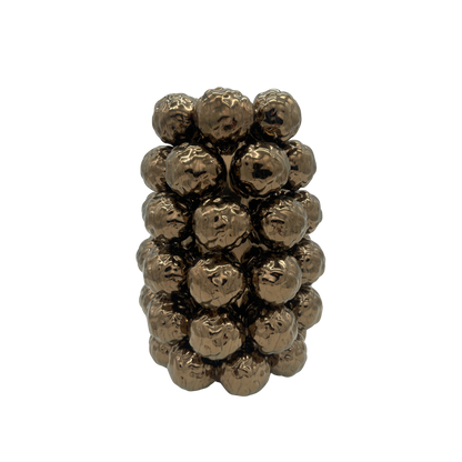 Golden Sphere Art Vase M