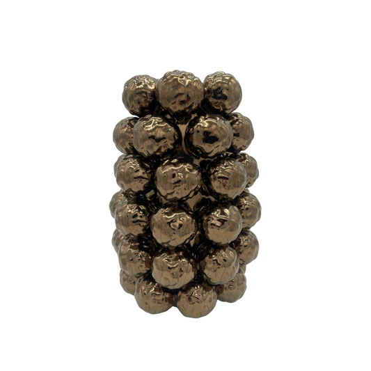Golden Sphere Art Vase M